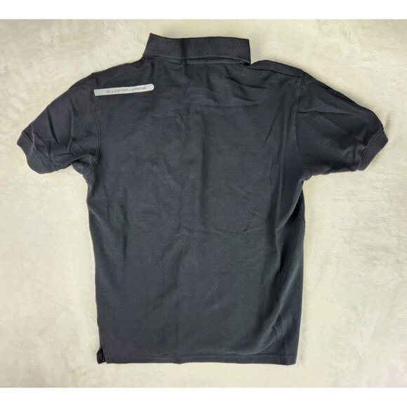 Ferrari Scuderia Mens Polo Shirt Size Medium Black Logo Licensed Etihad Airways - Picture 6 of 16